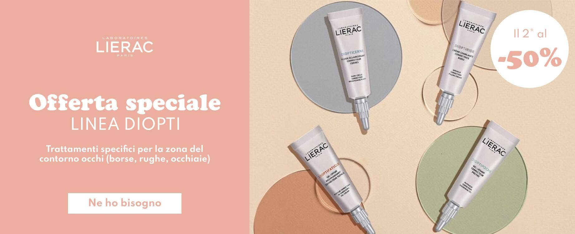 Offerta: il 2° prodotto al -50%