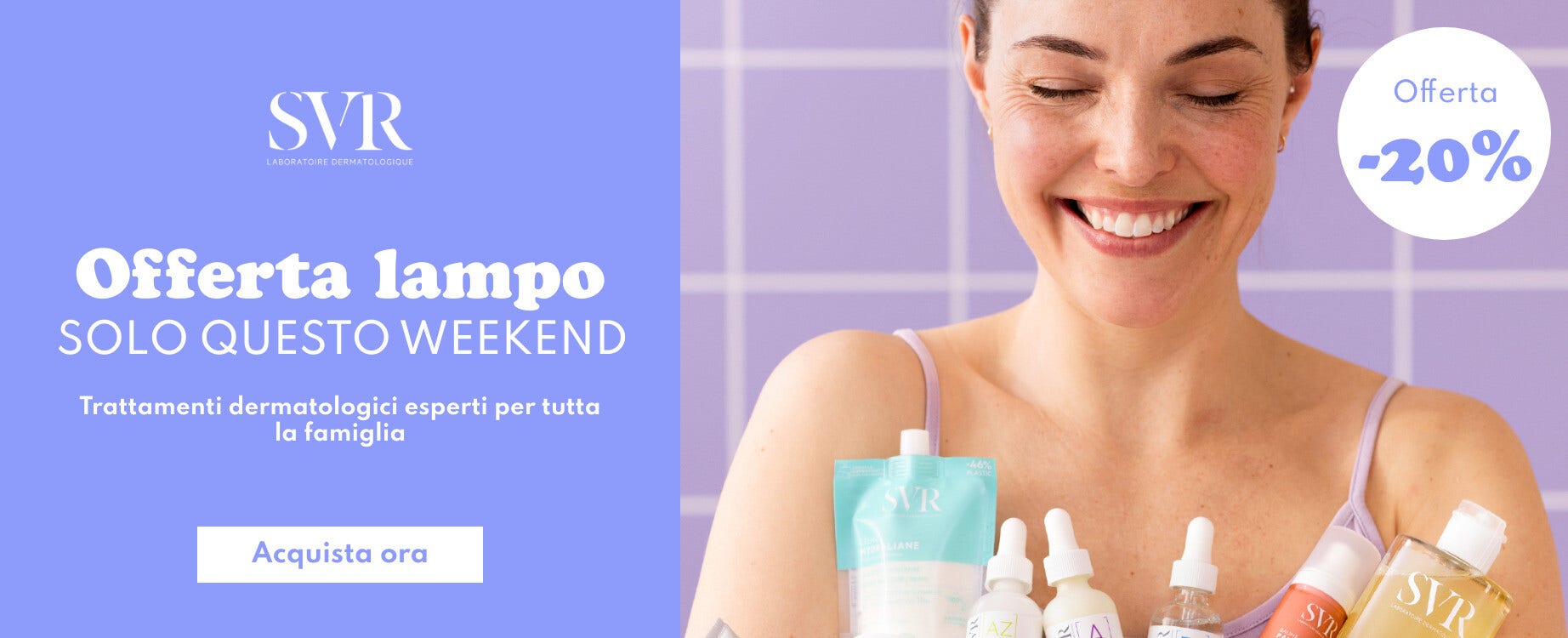 Offerta lampo SVR: 20% di sconto