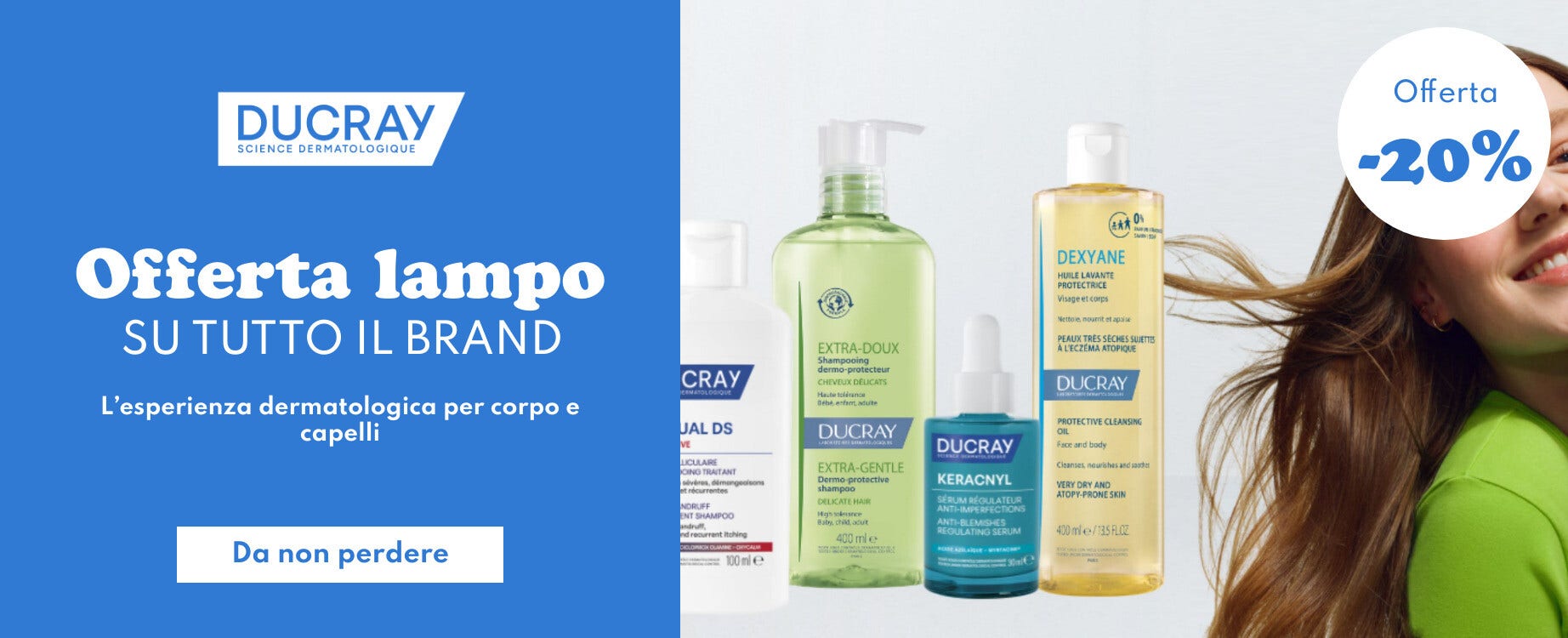Offerta lampo Ducray