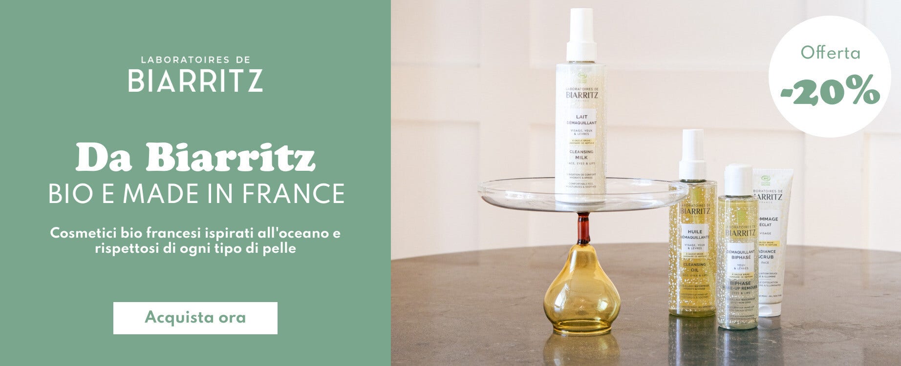 Offerta Lampo Laboratoires de Biarritz: fino al -20%