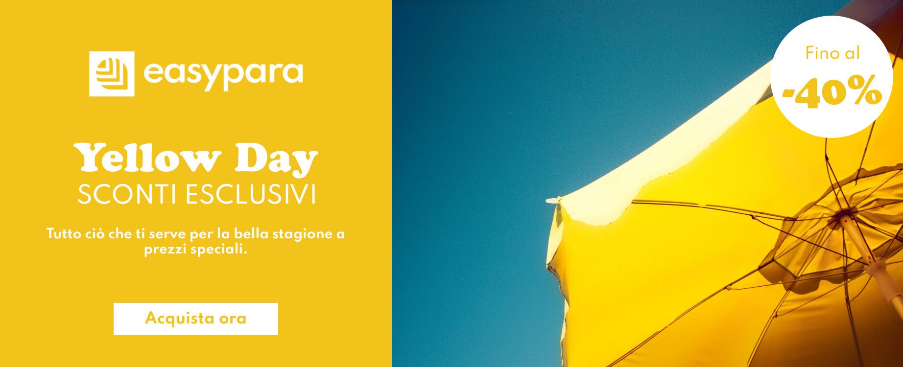Yellow Day: fino al -40%
