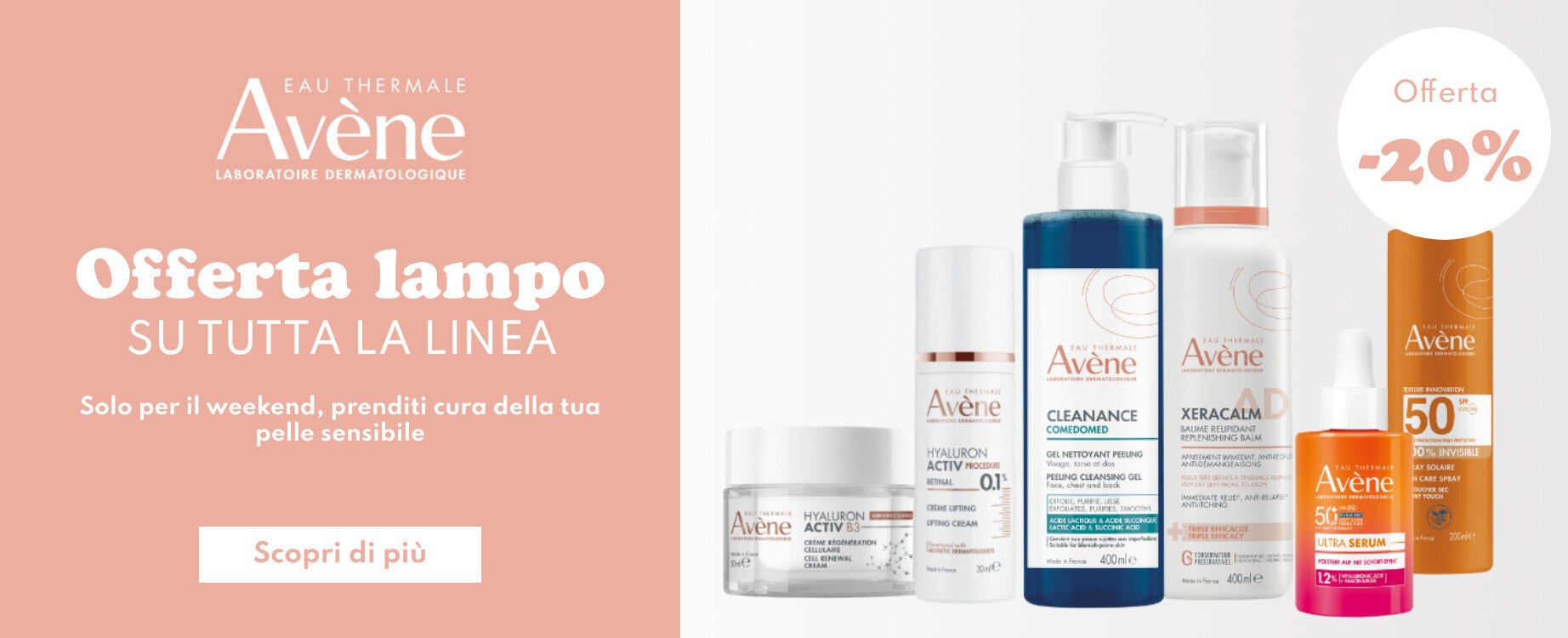 Offerta lampo Avène