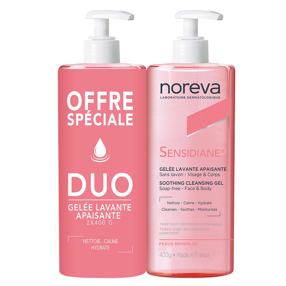 Noreva Sensidiane DUO Gel detergente 2x400ml