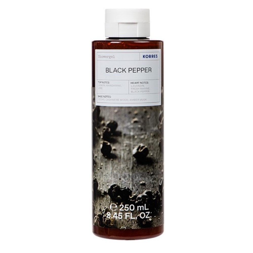 Korres Gel doccia al pepe nero 250ml