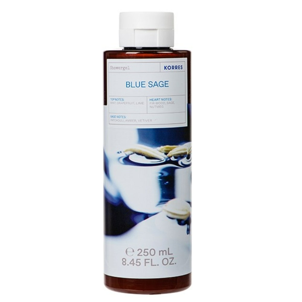 Korres Gel doccia alla salvia blu 250ml