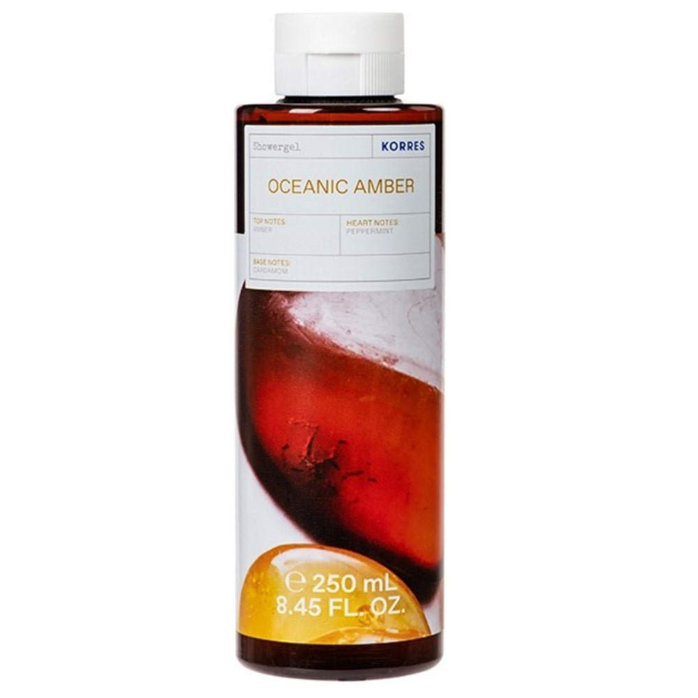 Korres Gel doccia all'ambra oceanica 250ml