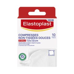 Elastoplast 1Er Secours Compresse in morbido tessuto non tessuto 10 Compresse
