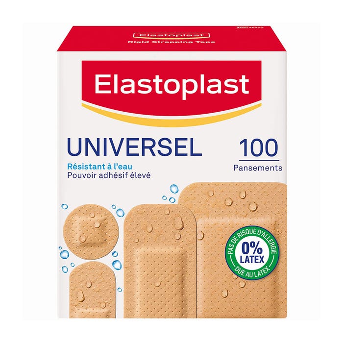 Medicazioni universali - 4 misure Universel 0% Latex Elastoplast