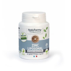 Nat&Form Zinco liposomiale x60 capsule vegetali