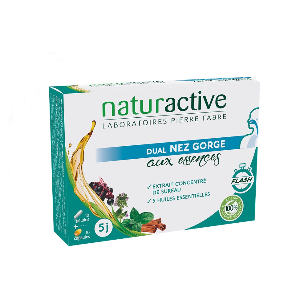 Naturactive Gola di Nez doppia 10 capsule + 10 capsule