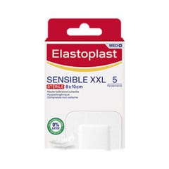 Elastoplast XXL Medicazioni sensibili 10x8cm x5