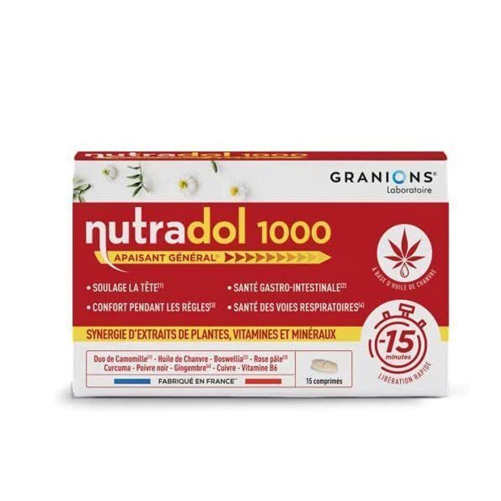 Granions Nutradol® 1000 Generale lenitivo 15 compresse