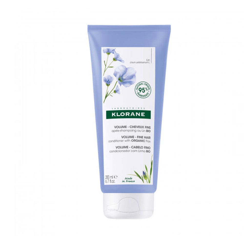 Klorane Lino Balsamo Volume Capelli sottili Bio 200ml