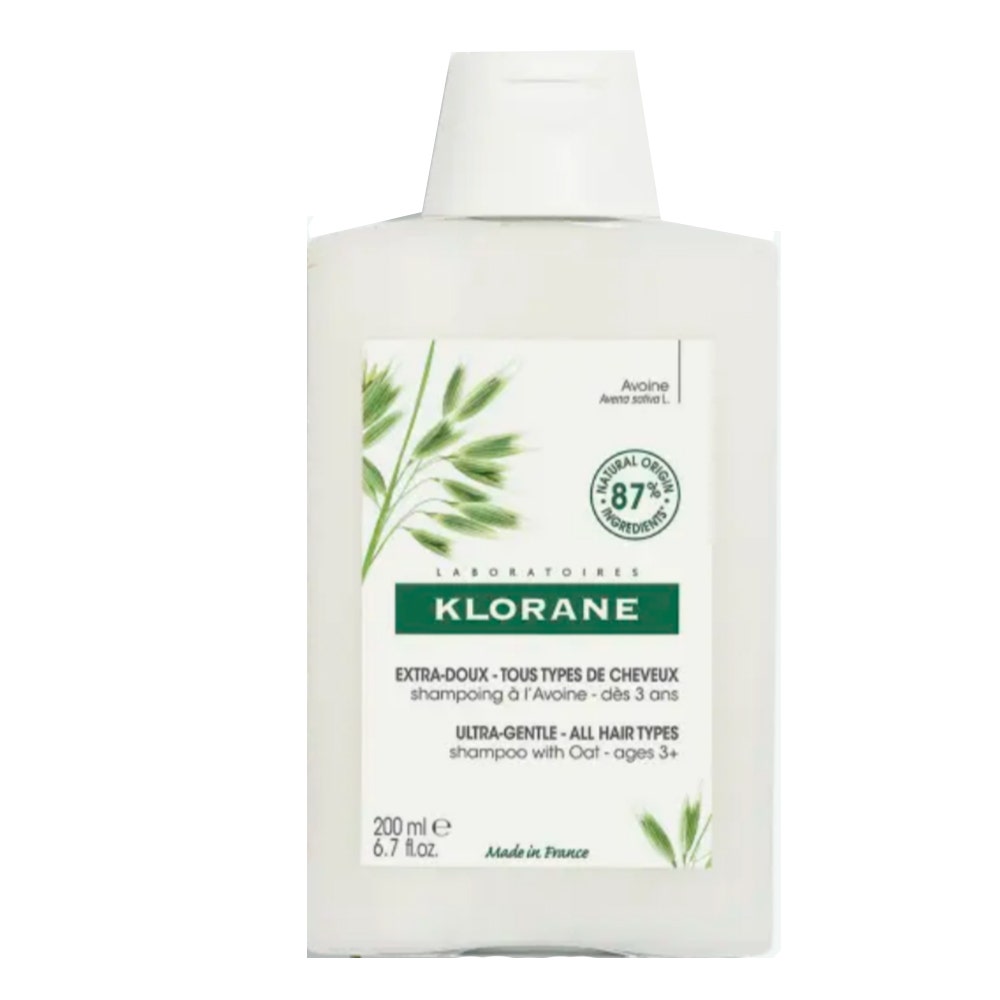Klorane Avena Shampoo Extra-delicato Tutti i tipi di capelli 100ml