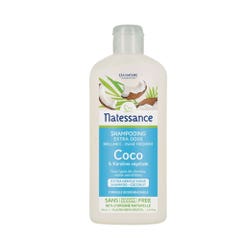 Natessance Coco Shampoo alla Keratina Vegetale per tutti i tipi di capelli e le sensibilità 250ml