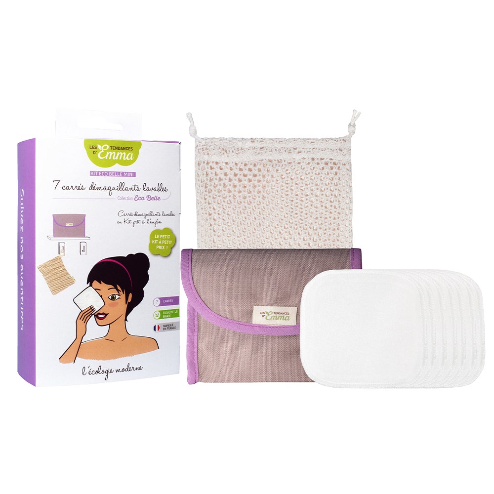 Les Tendances D'Emma Eco Belle Kit con 7 mini bastoncini detergenti in eucalipto x7