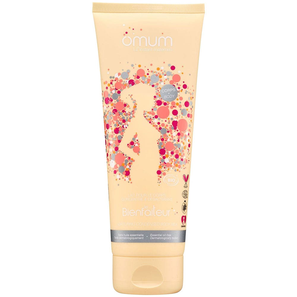 Omum Le Bienfaiteur Lait Concentre Desalterant Corpo Bio 200 ml