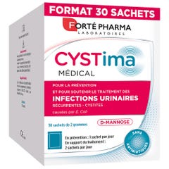 Forté Pharma Cystima Infezioni del tratto urinario D-Mannosio 30 bustine