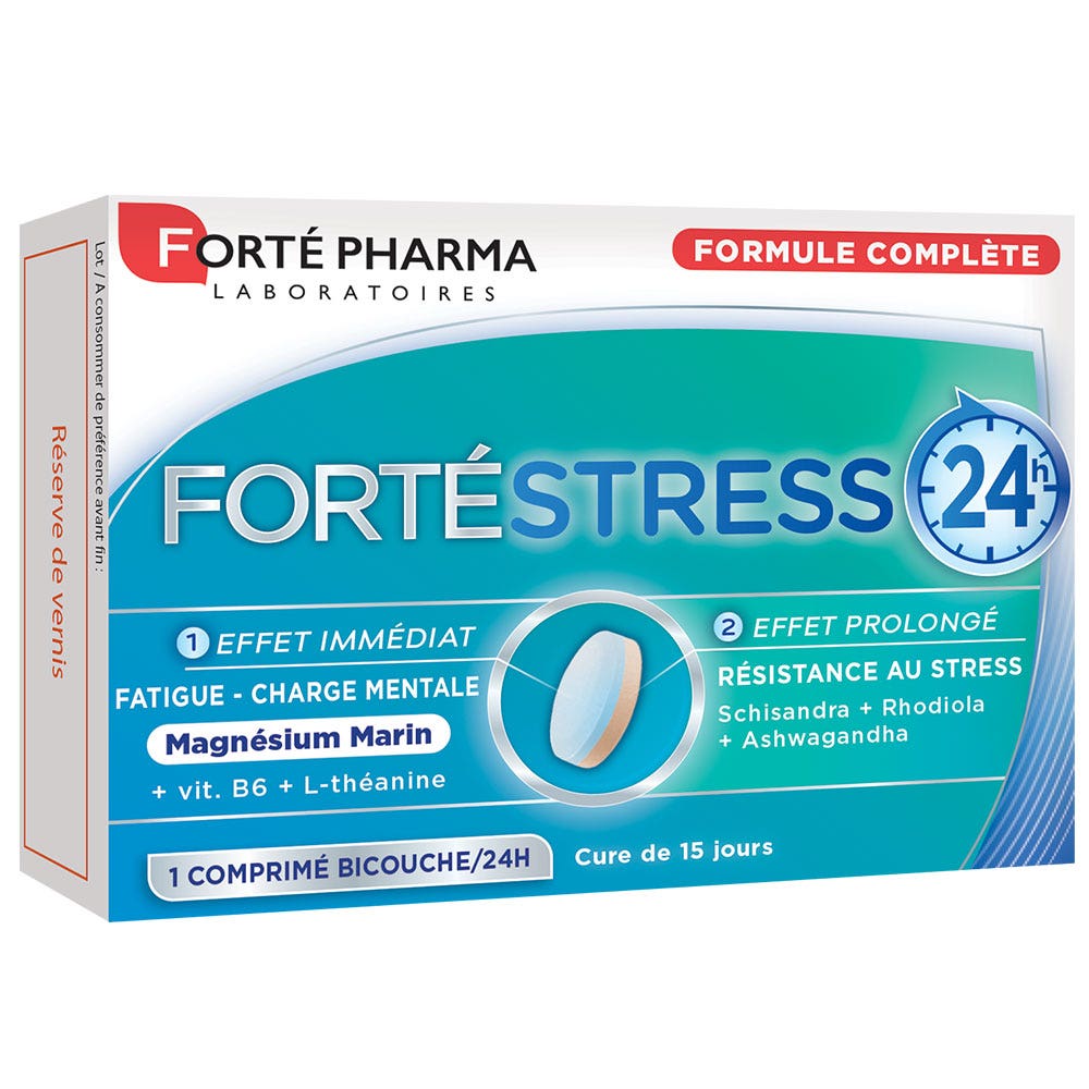 Forté Pharma Forté Stress Resistenza allo stress 24h 15 compresse