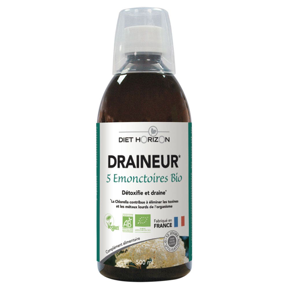 Diet Horizon Drenanti organici 5 emuntore 500ml