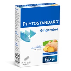 Pileje Phytostandard Phytostandard Zenzero 20 Capsule 20 gélules