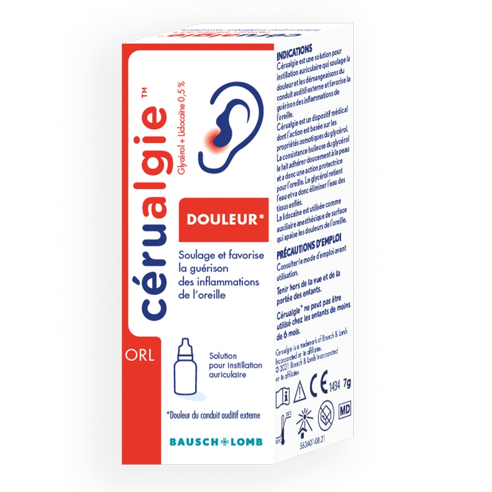 Bausch&Lomb Pulizia delle Orecchie Cerualgie 7g