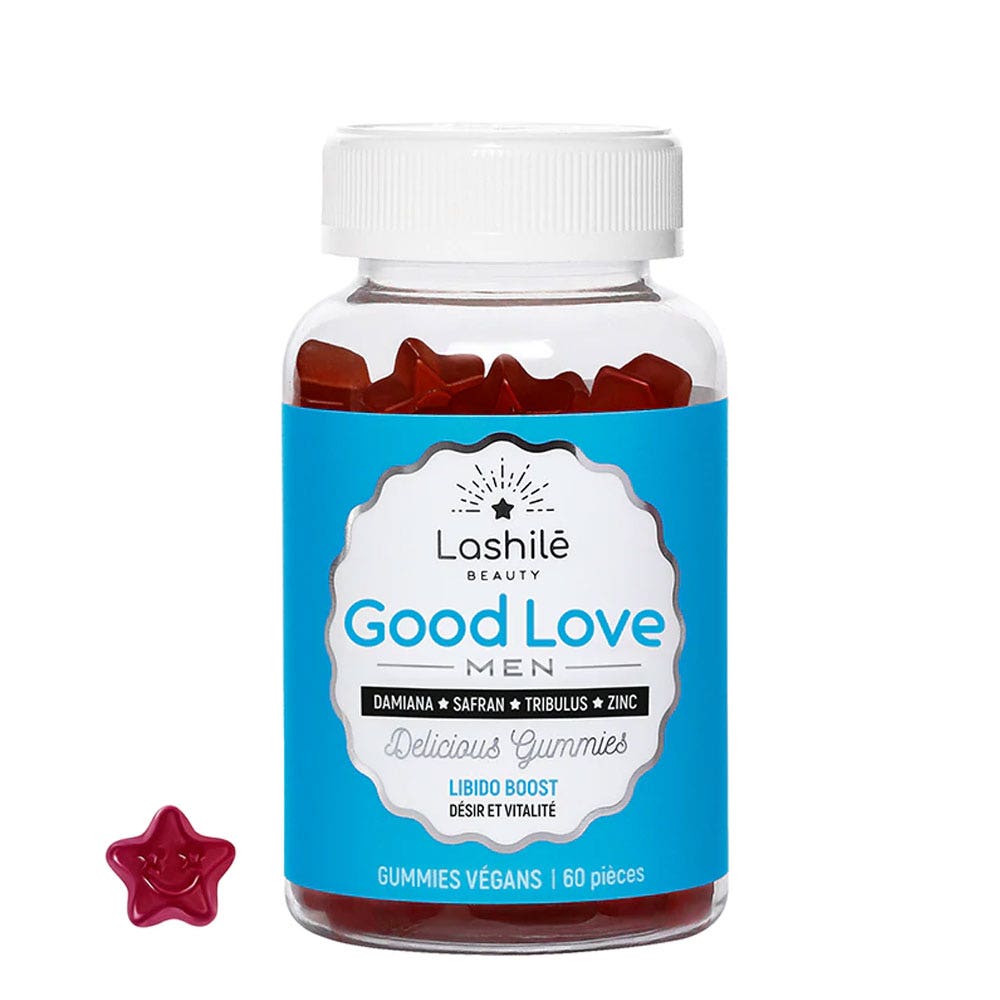Lashilé Beauty Boost della libido di Good Love Per gli uomini 60 gommine