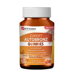 Forté Pharma Expert AutoBronz Autoabbronzante Abbronzatura naturale 60 caramelle gommose da masticare
