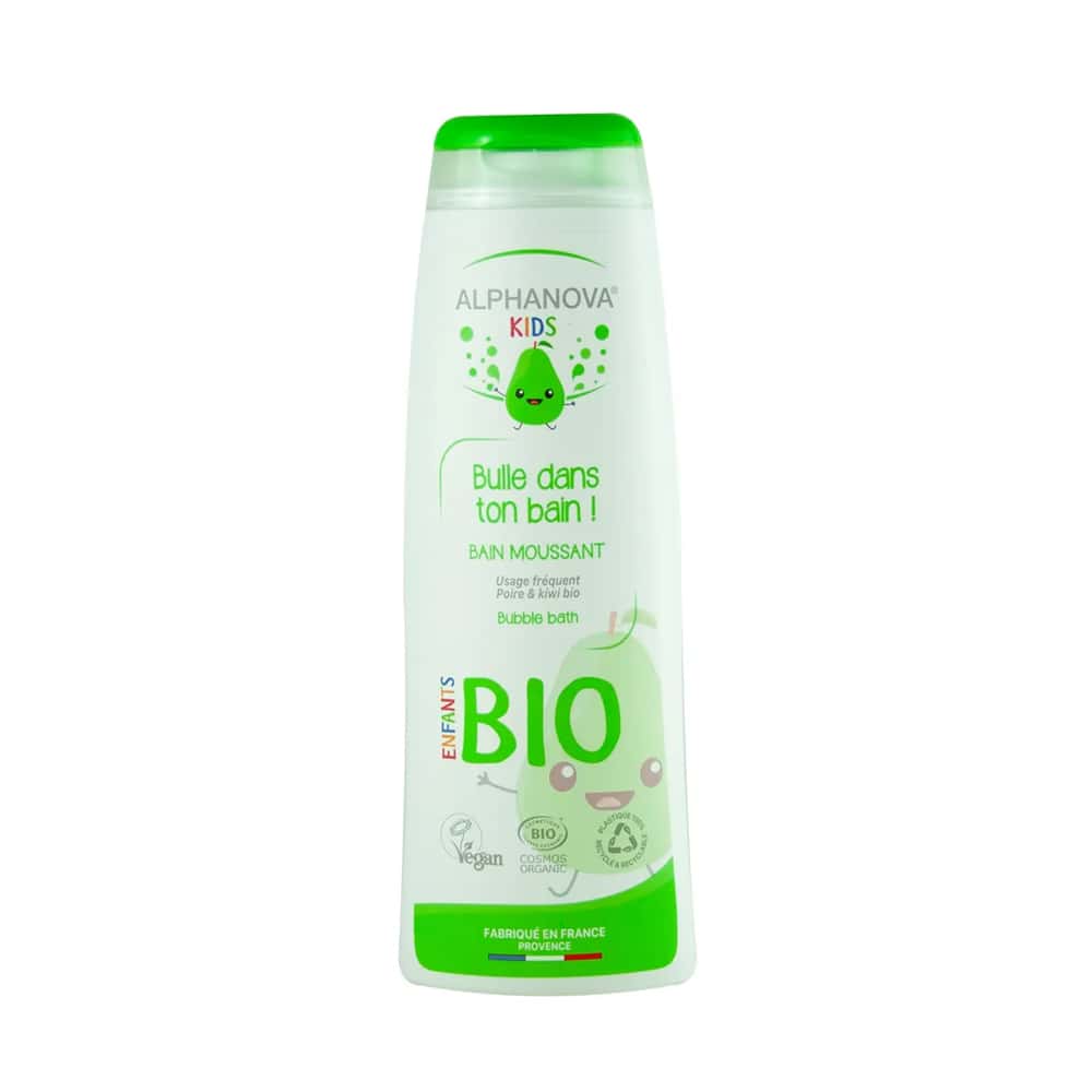 Alphanova Kids Bagno schiumoso biologico Bulle Dans Ton Bain Pera 250ml