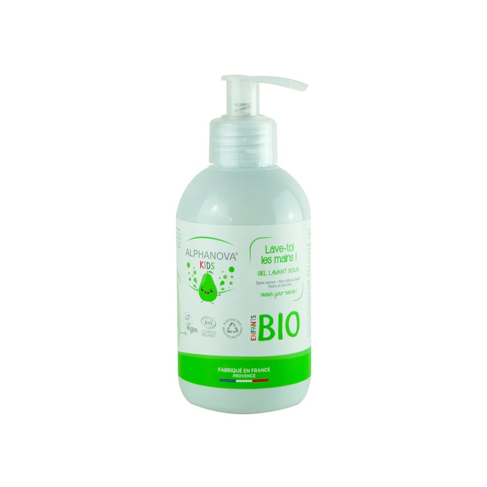 Alphanova Kids Gel per il lavaggio delicato delle mani Pera 250ml