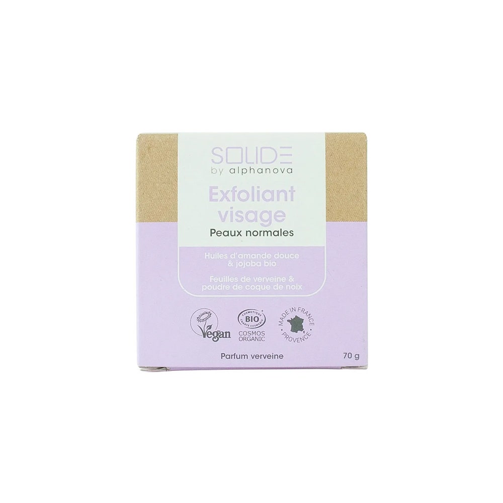 Alphanova Solide Scrub viso pelle normale 70g