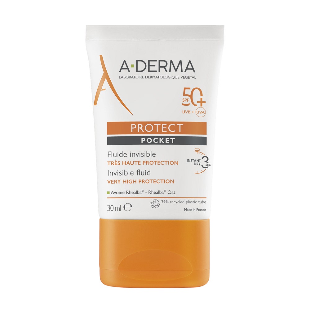 A-Derma Invisible SPF50+ Pocket Fluido