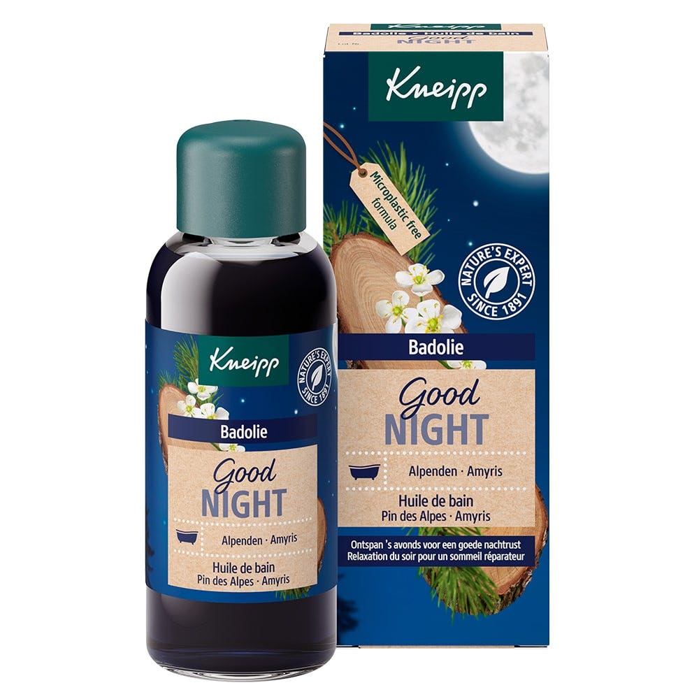 Kneipp Olio per il bagno della buona notte Pino e Amyris 100ml