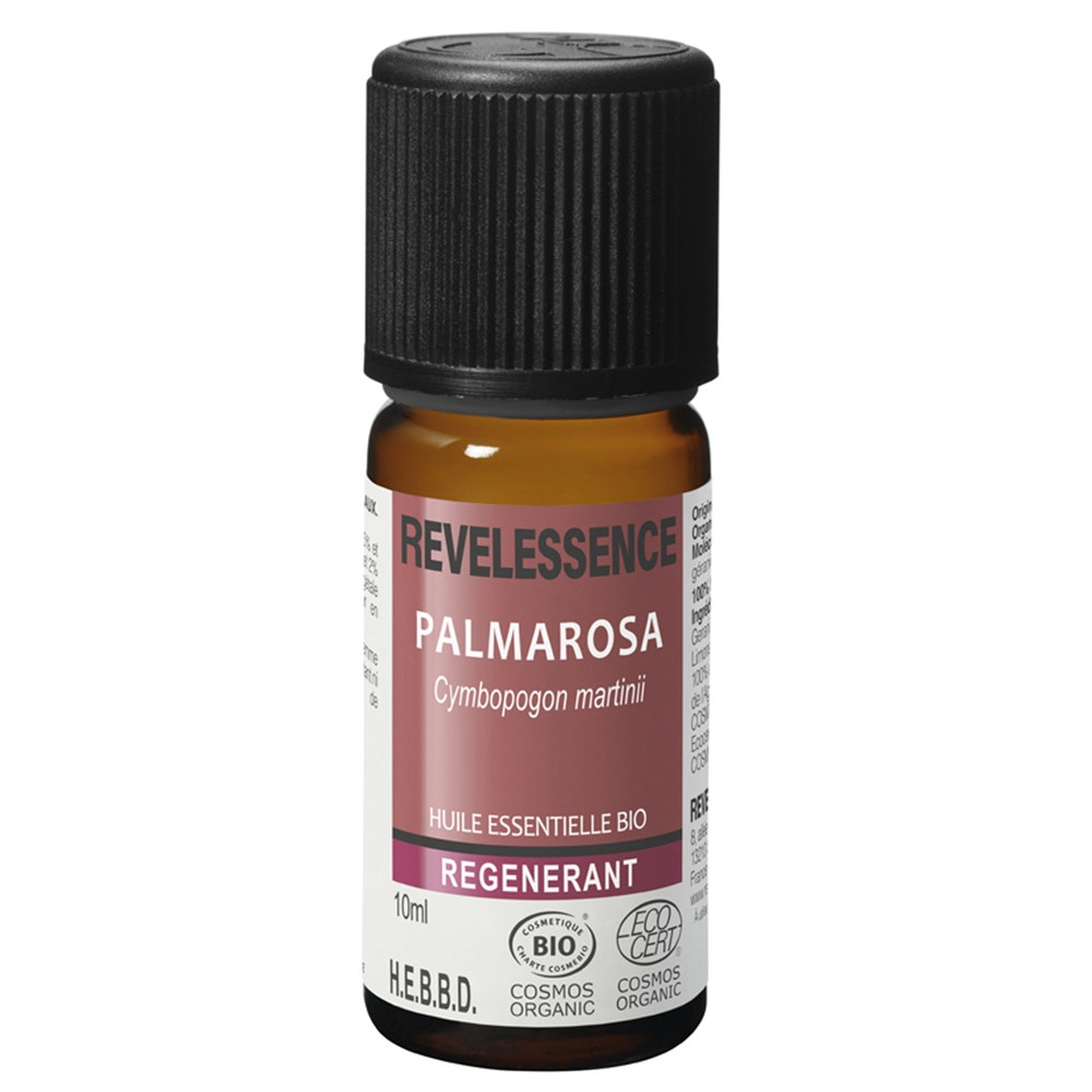 Revelessence Olio essenziale di palmarosa biologico 10ml