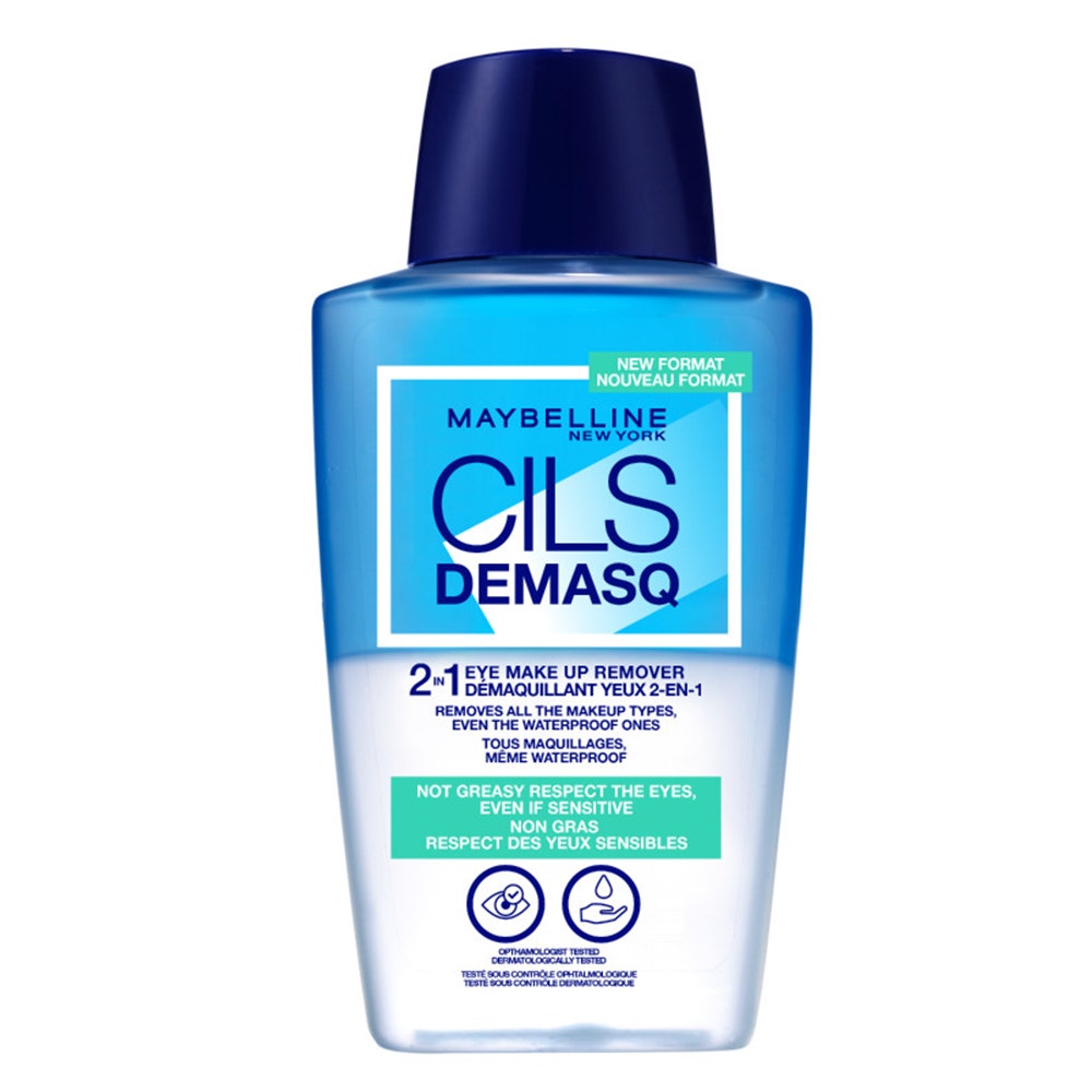 Maybelline New York Lash Demasq Demasq Struccante per ciglia impermeabile 2 in 1 150 ml