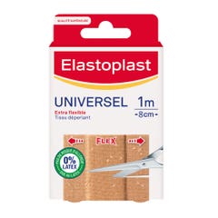 Elastoplast Universel 0% Latex Universel Tissu - Bendaggi da taglio 10 X 8cm