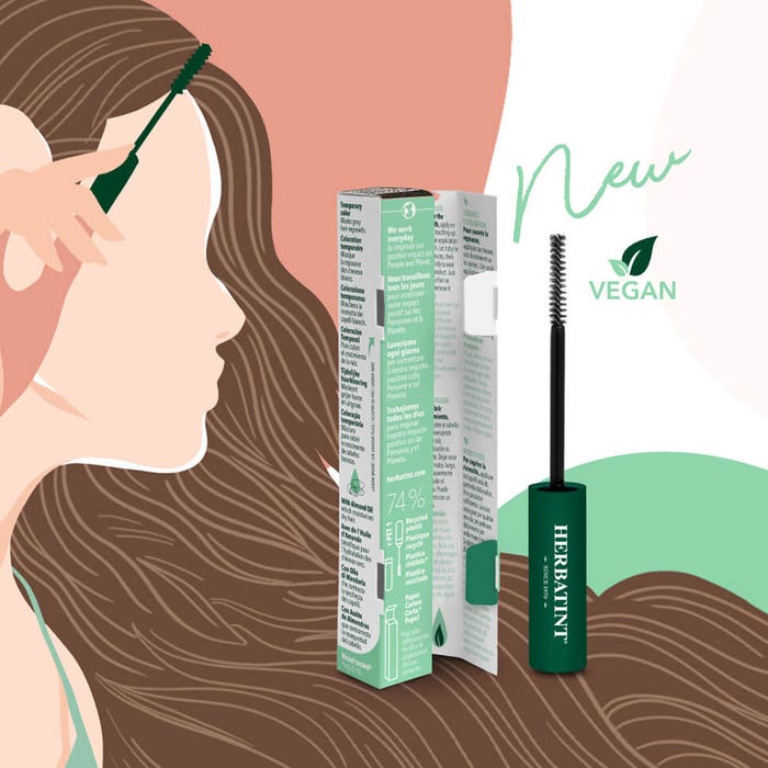 Mascara temporaneo per Hair Touch Up 10ml Coloration Herbatint