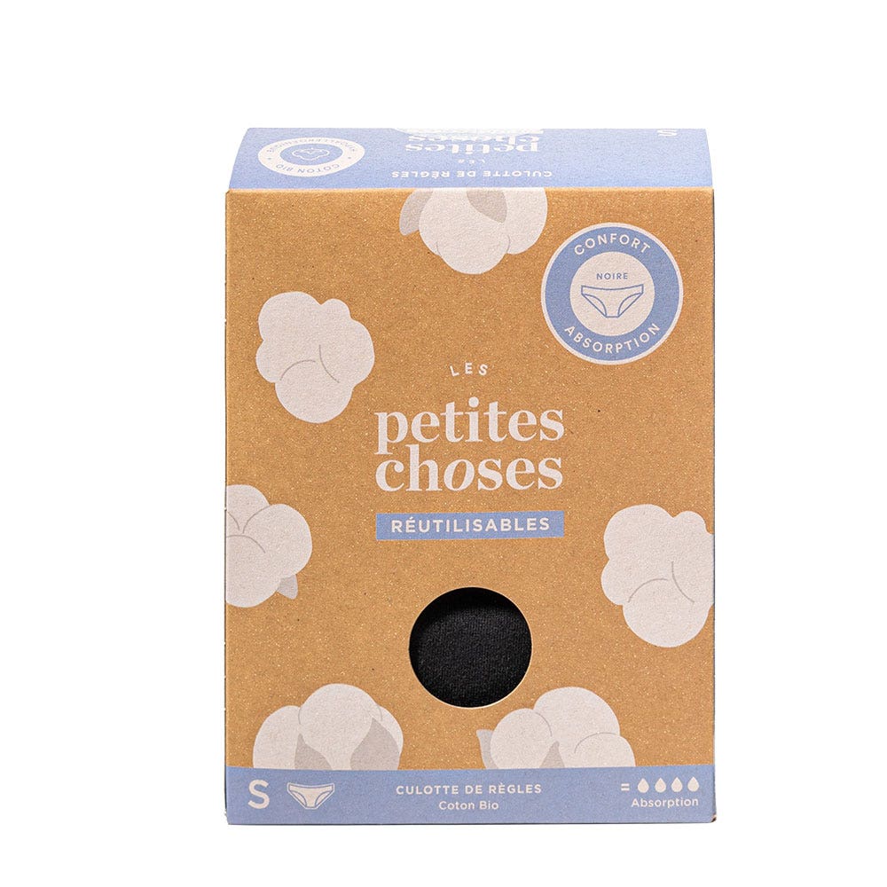 Les Petites Choses Mutandine mestruali in cotone biologico x1