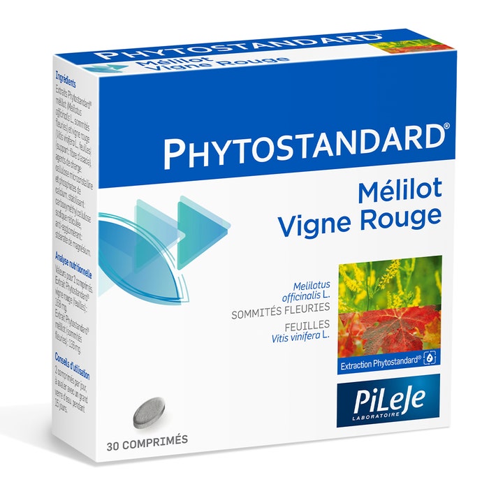 Pileje Phytostandard Phytostandard Meliloto rosso 30 Compresse 30 Comprimés