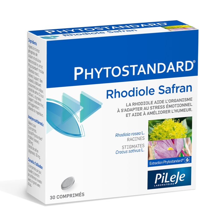 Phytostandard Rodiola e Zafferano 30 Compresse Phytostandard Pileje