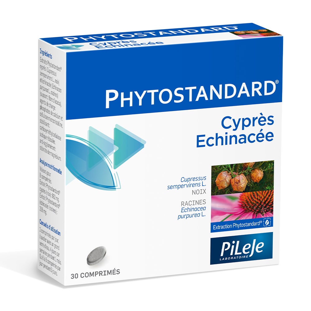 Pileje Phytostandard cyprès echinacea 30 compresse