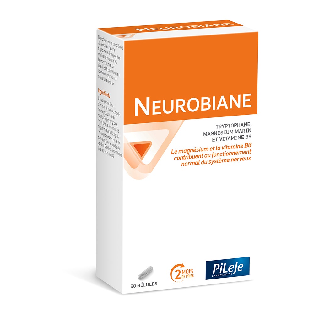 Pileje Neurobaine Magnesio marino e vitamina B6 60 capsule