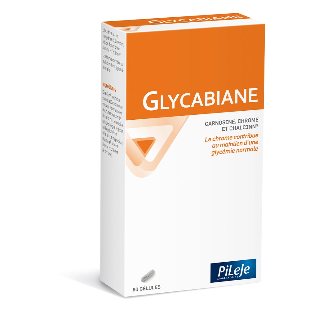 Pileje Glycabiane Chrome 60 capsule