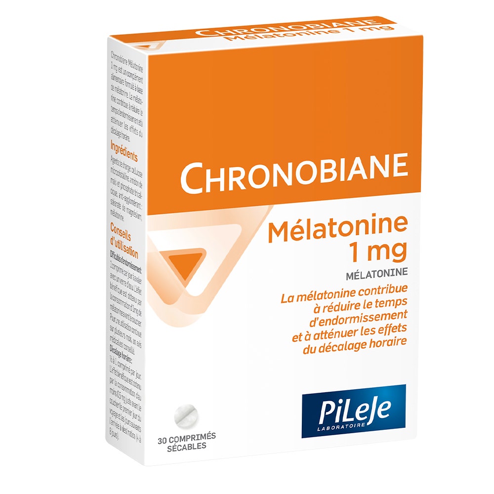 Pileje Chronobiane Melatonina 30 comprimés