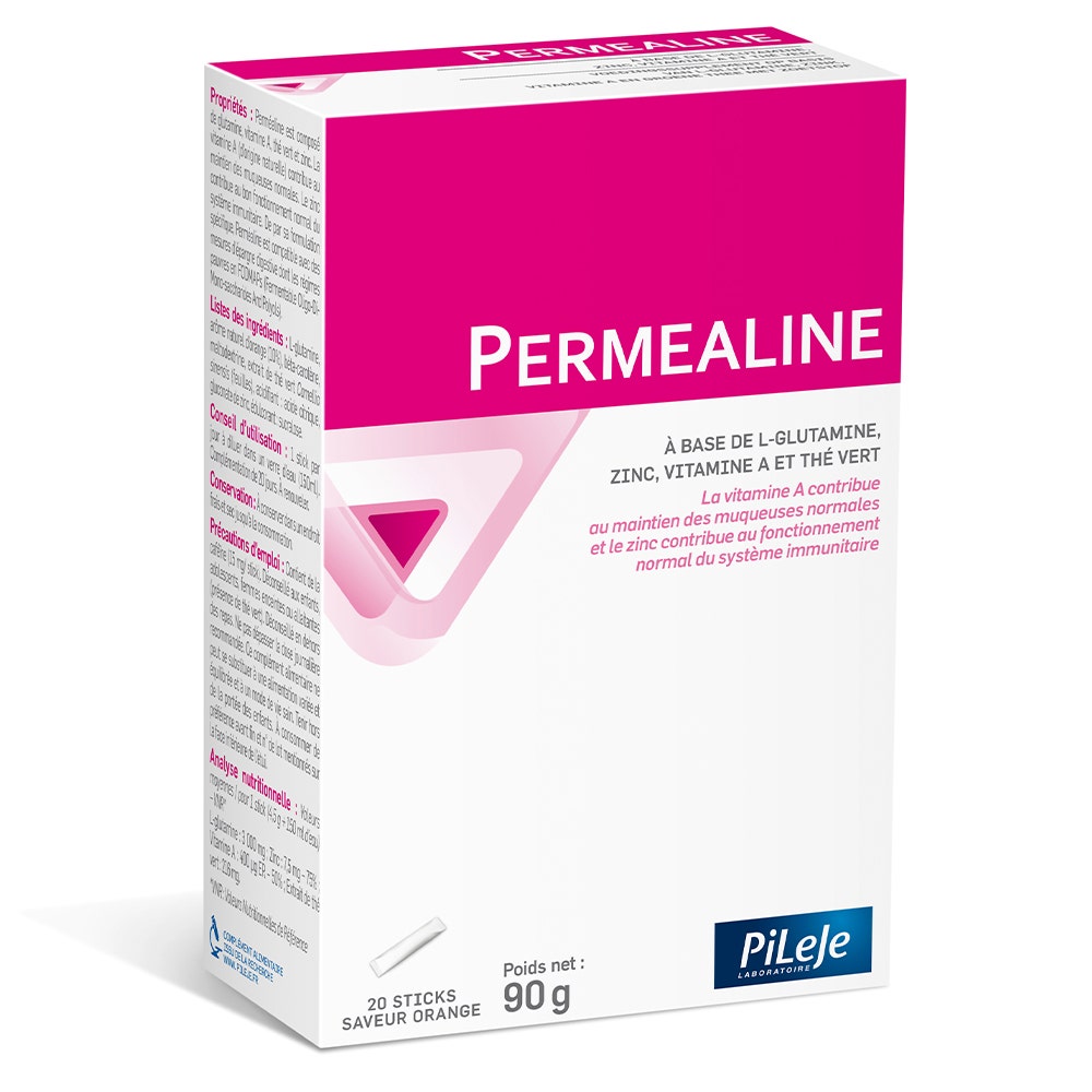 Pileje Permealine L-glutammina 20 sticks