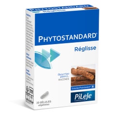 Pileje Phytostandard Phytostandard Reglisse Bio 20 Gelule 20 gélules