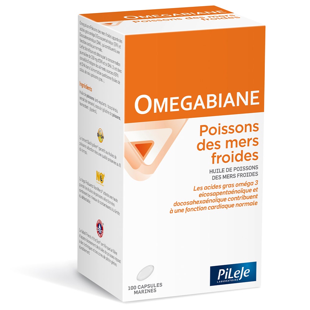 Pileje Omegabiane Pesci dei mari freddi 100 capsule