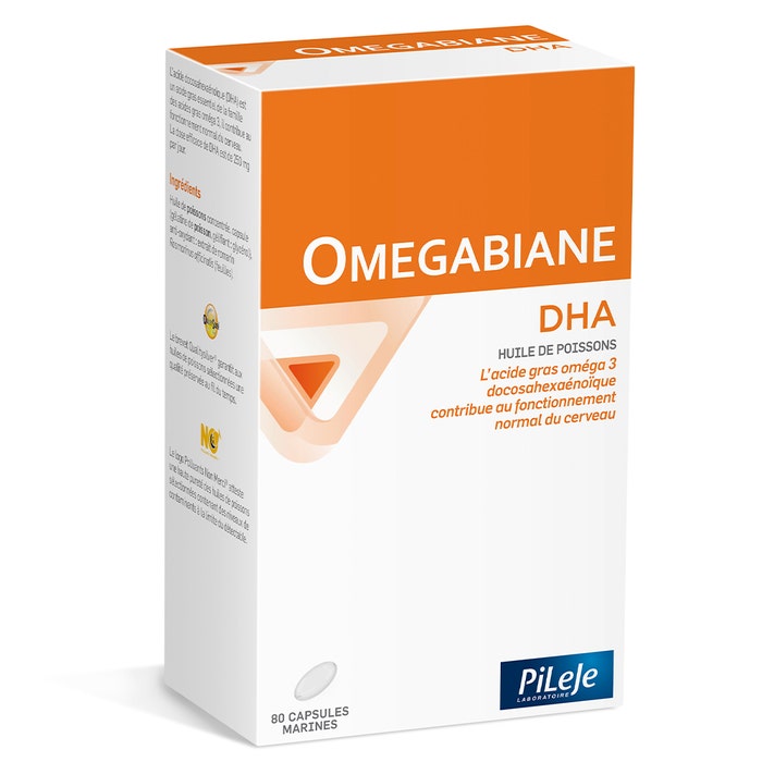 Omegabiane Dha 80 Capsule 80 capsules Omegabiane Pileje