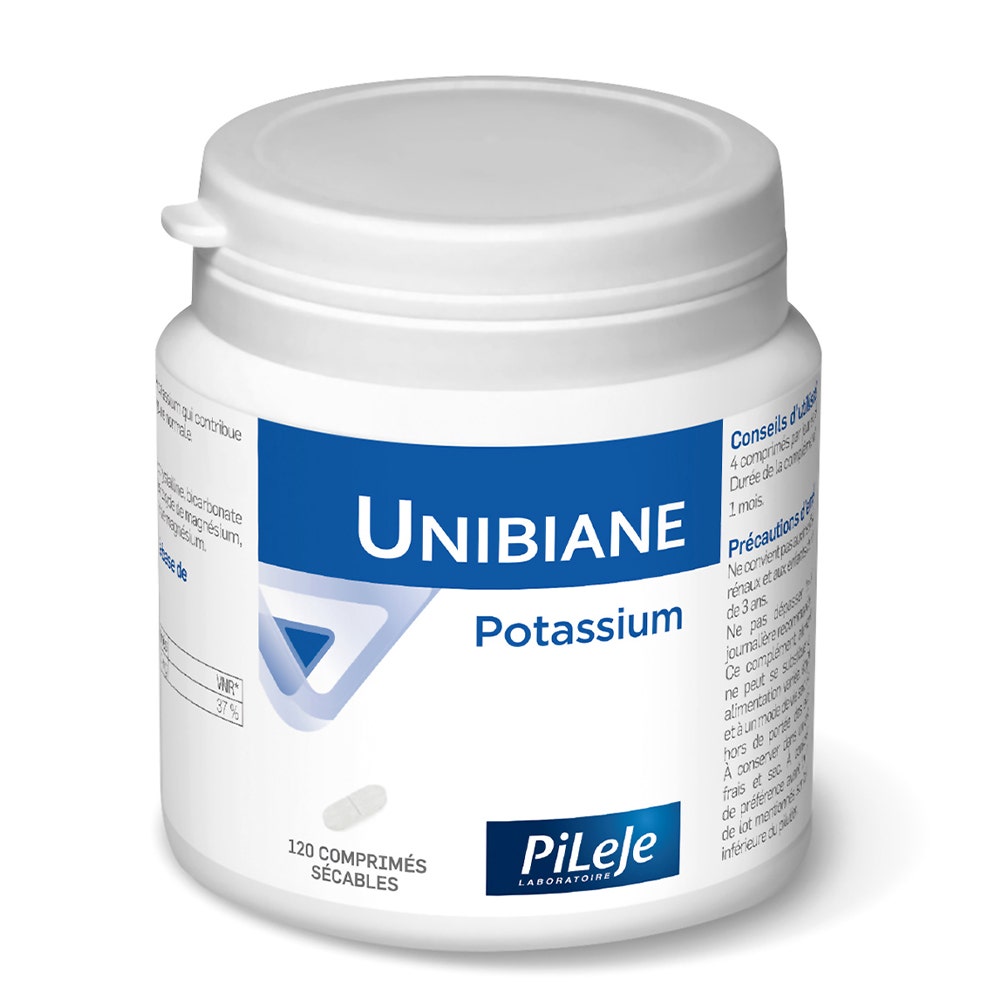 Pileje Unibiane Potassio 120 compresse