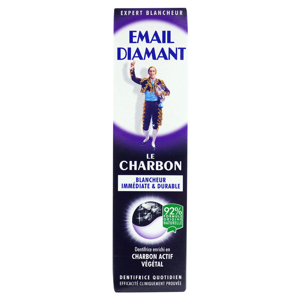 Email Diamant Dentifricio al Carbone 75ml